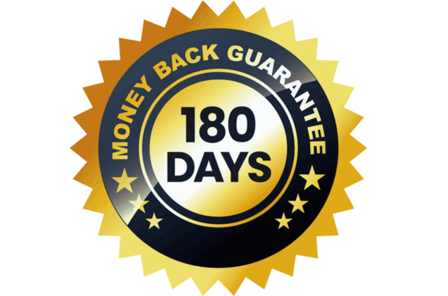 180-Day Money Back Guarantee